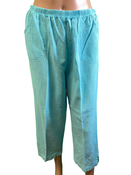 * Bahama Gauze Crop - Sea Breeze Pant
