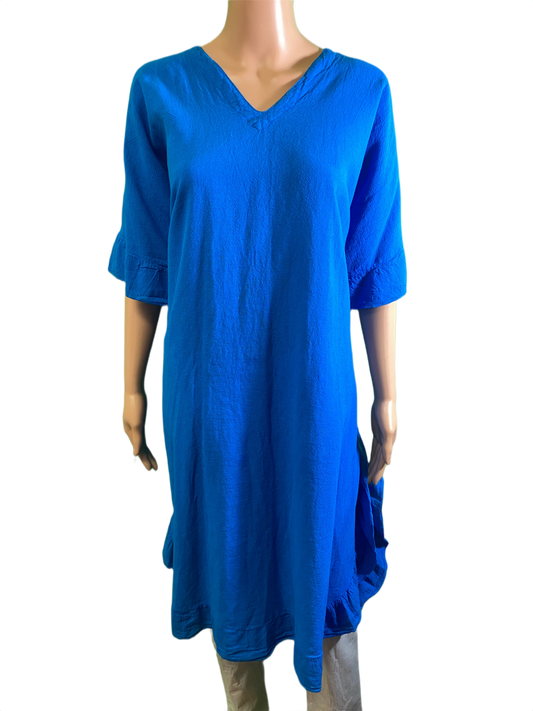 * Light Crinkle Short Patio - Sea Breeze Dress