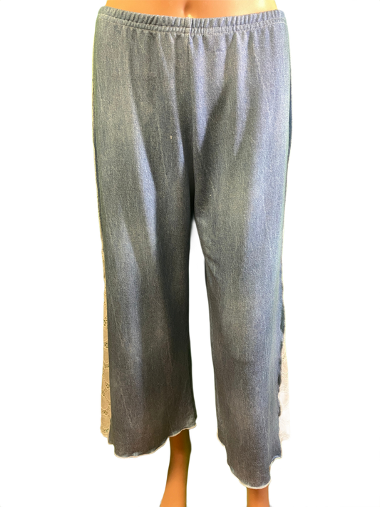 Denim w/ Lace - Vine Street Pants