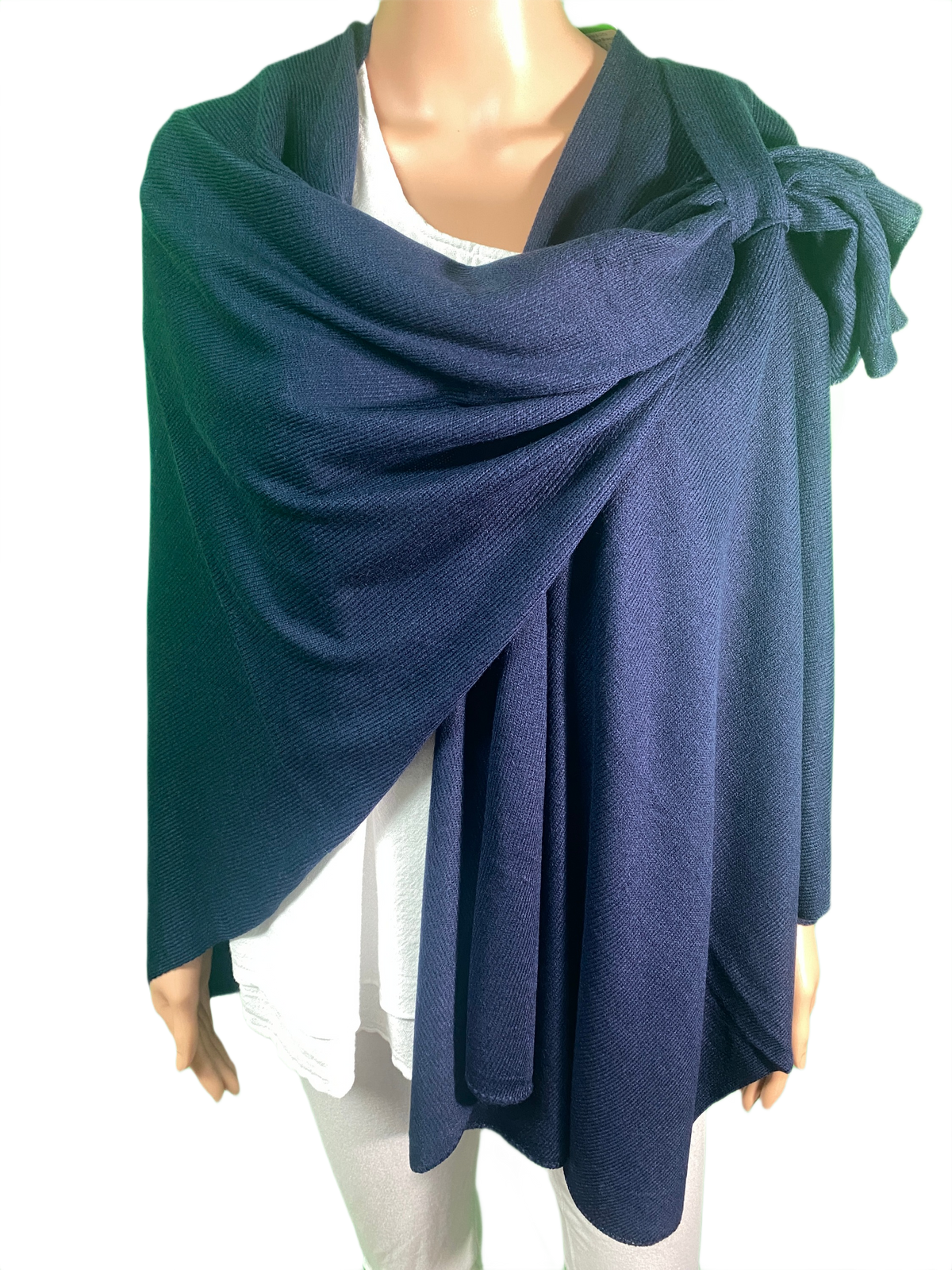 Elegant Loop-Thru Cashmere Feel - Designer House Wrap