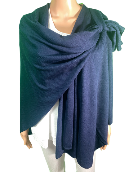 Elegant Loop-Thru Cashmere Feel - Designer House Wrap