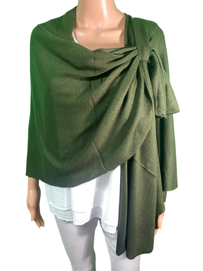 Elegant Loop-Thru Cashmere Feel - Designer House Wrap