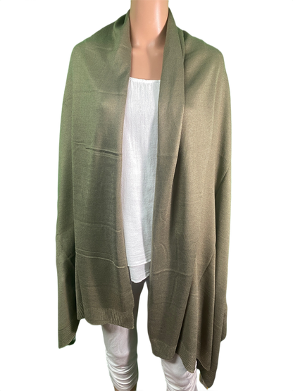 Lightweight Knit Shawl - Designer House Wrap