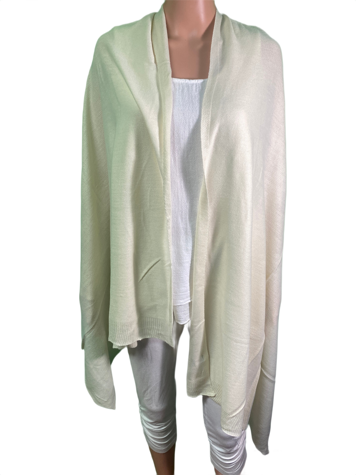 Lightweight Knit Shawl - Designer House Wrap