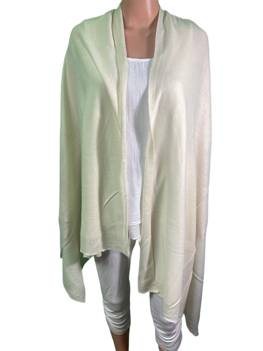Lightweight Knit Shawl - Designer House Wrap