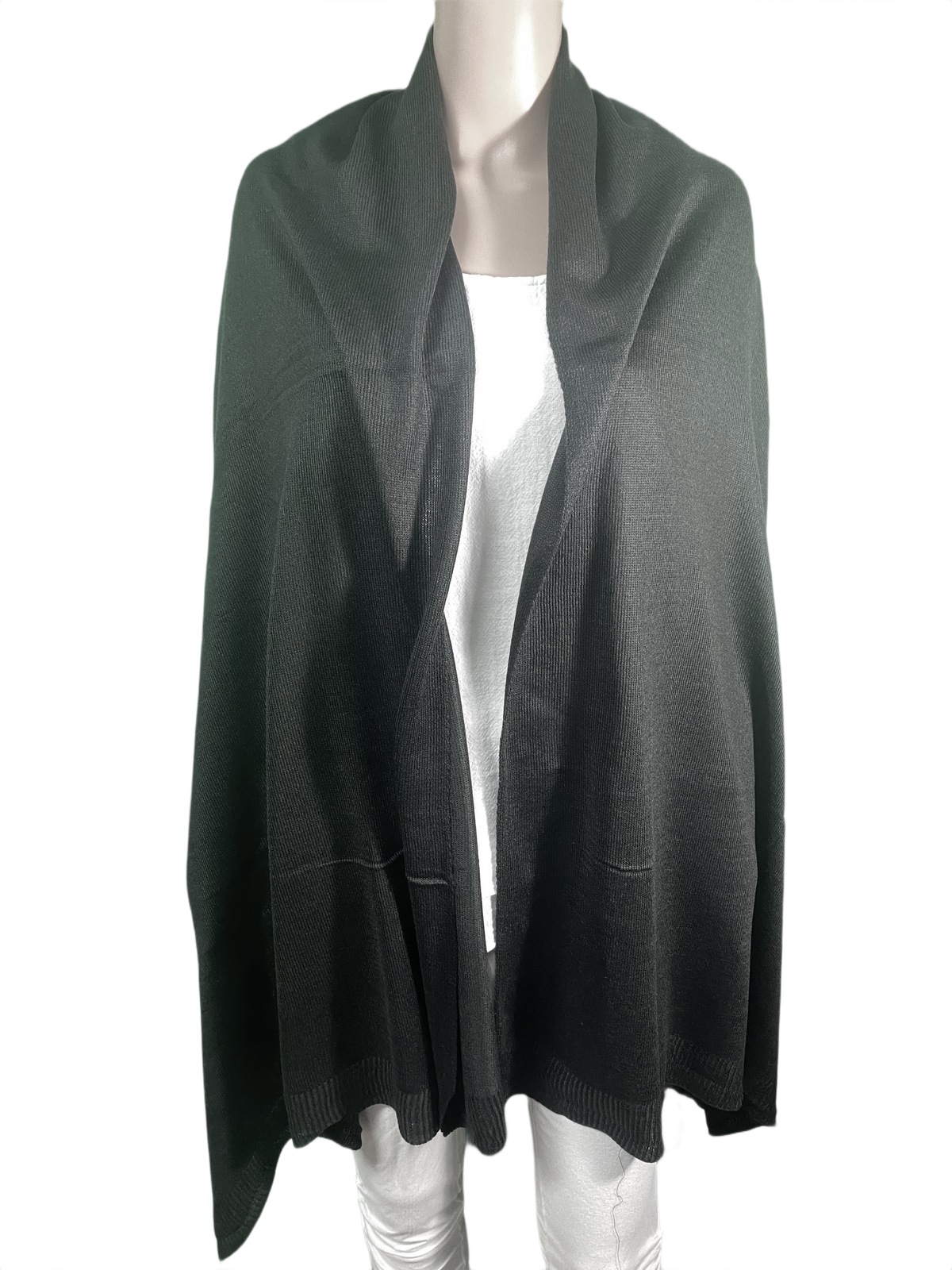 Lightweight Knit Shawl - Designer House Wrap