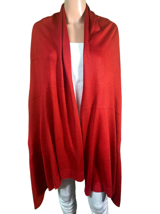 Lightweight Knit Shawl - Designer House Wrap