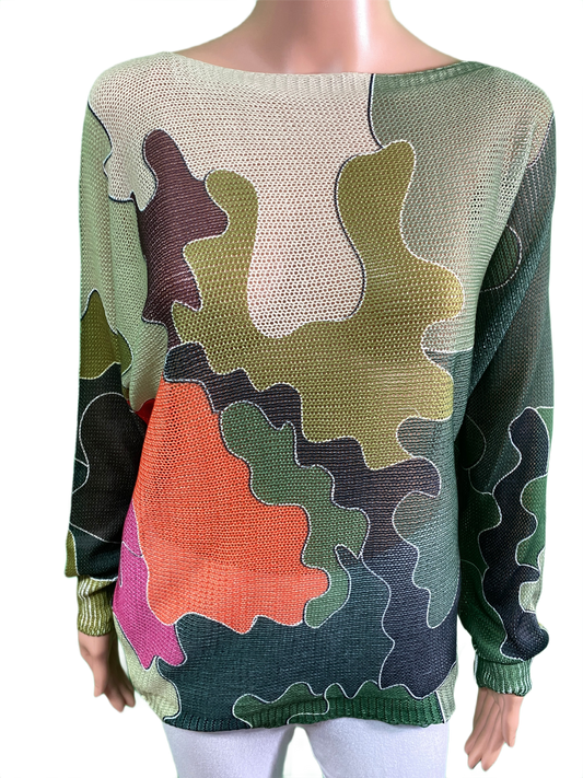 Camo Style Printed - LOOWIE Top