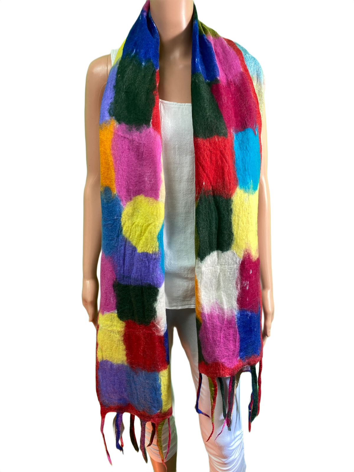 Living Palette - Pomegranate Moon Scarf