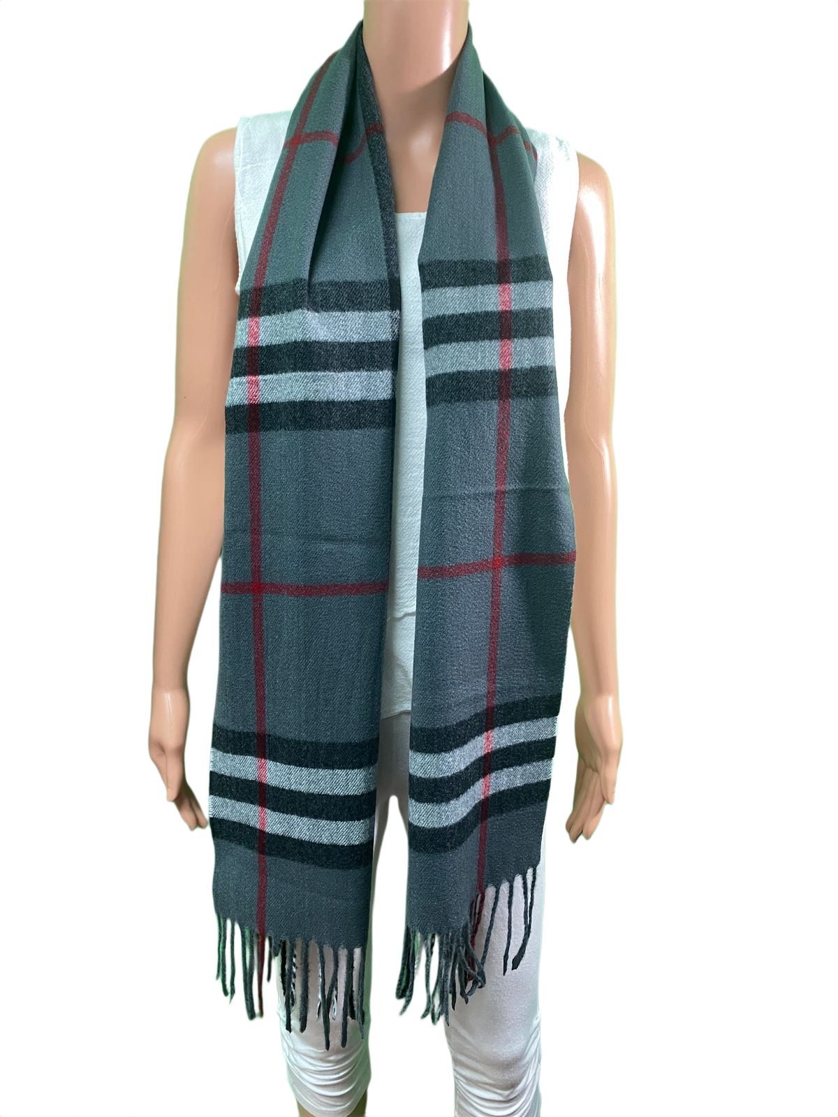 Cashmere Plaid - Astoria Scarf