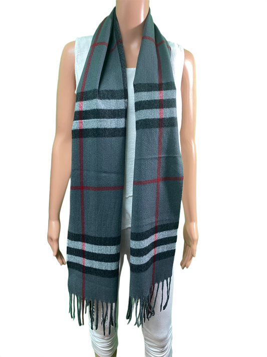 Cashmere Plaid - Astoria Scarf