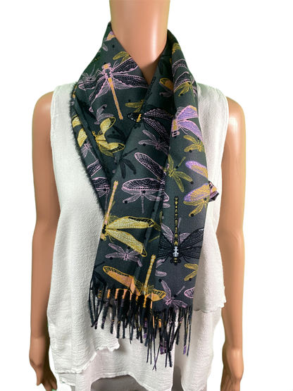 Dragonfly Winter - Astoria Scarf