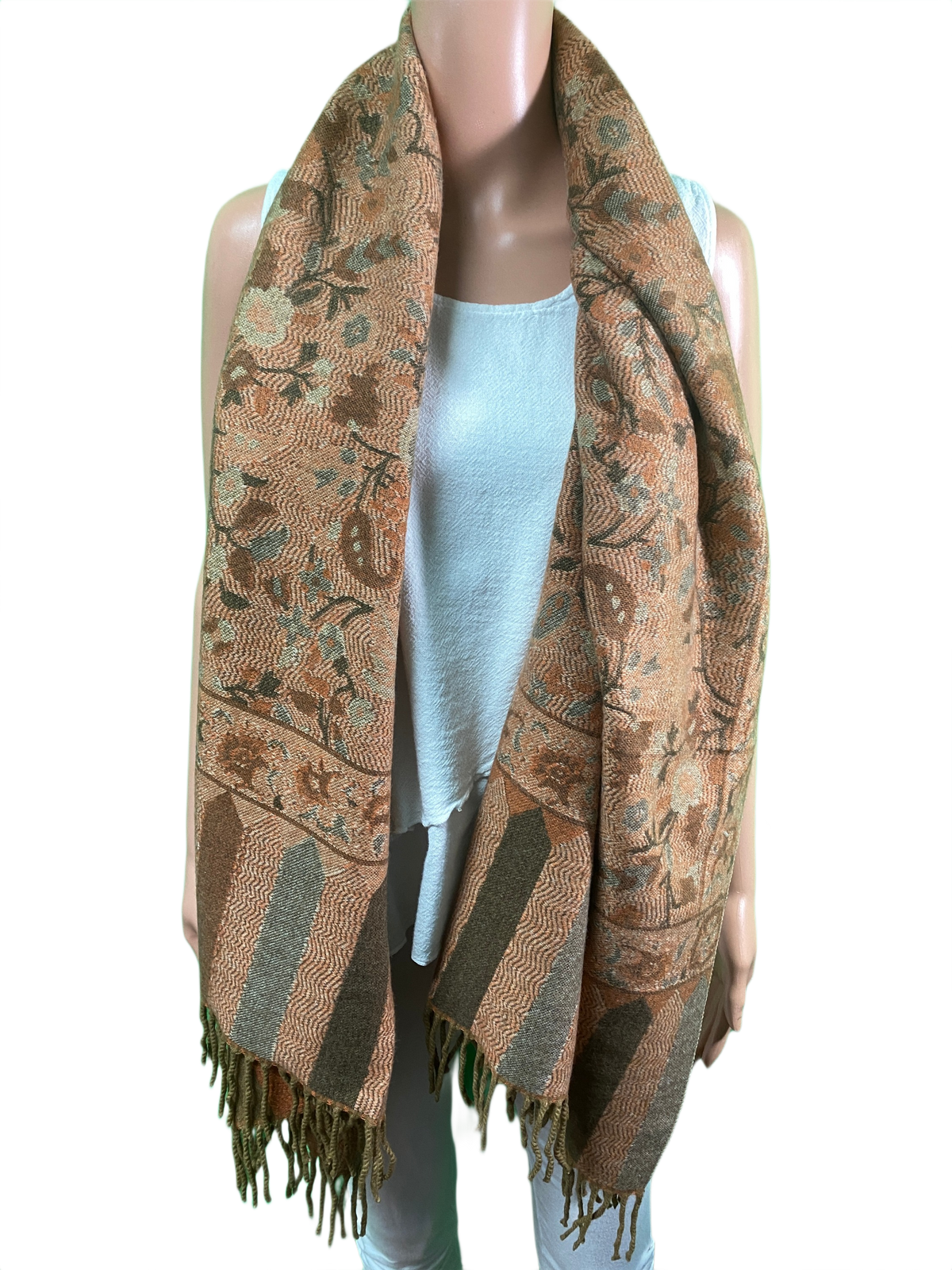 Winter Paisley - Astoria Scarf