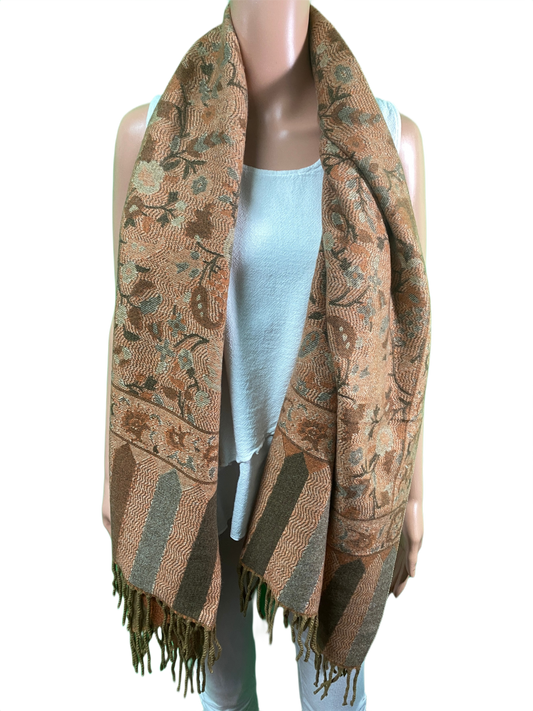 Winter Paisley - Astoria Scarf