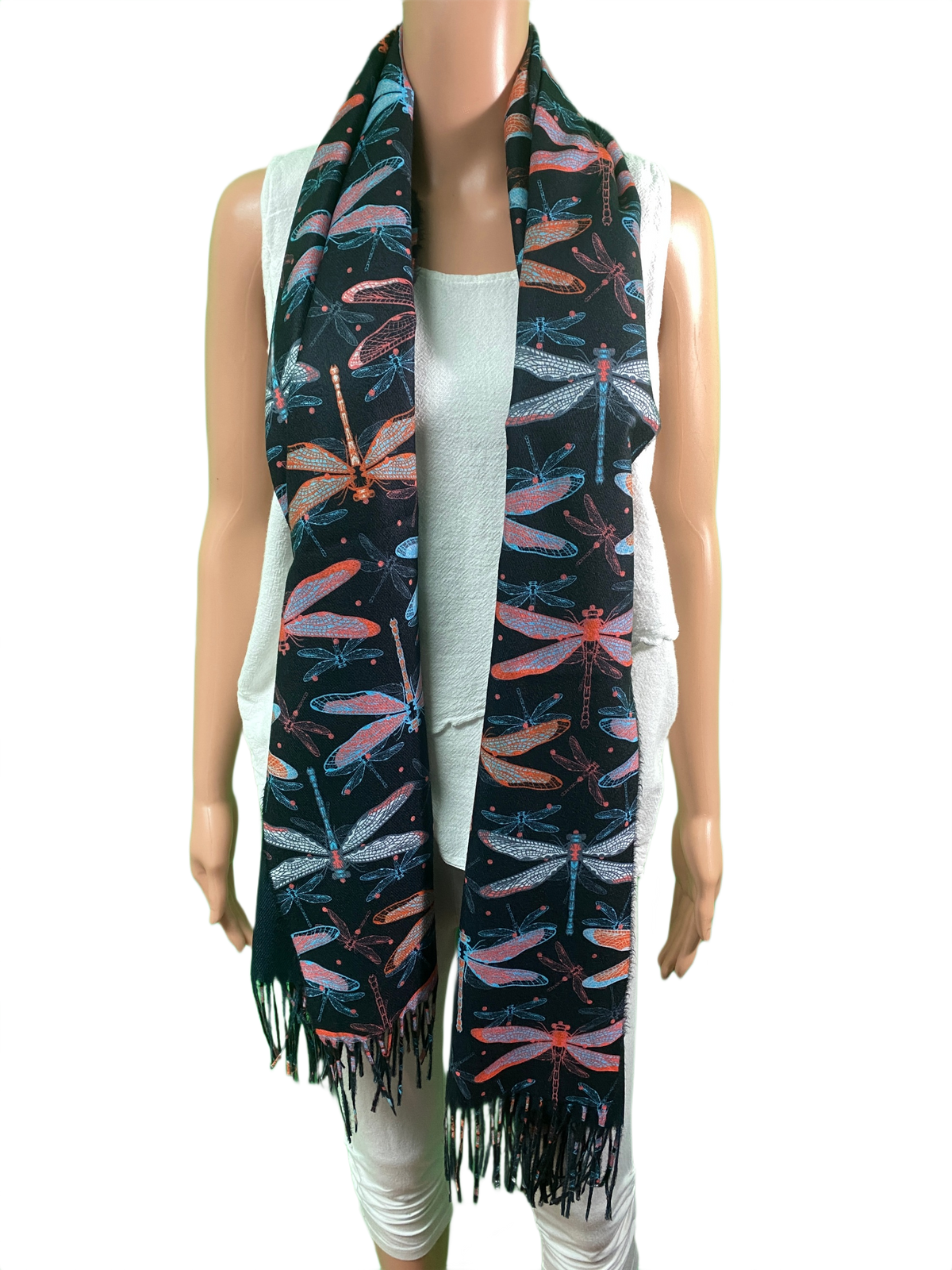 Dragonfly Winter - Astoria Scarf