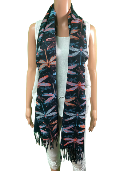 Dragonfly Winter - Astoria Scarf