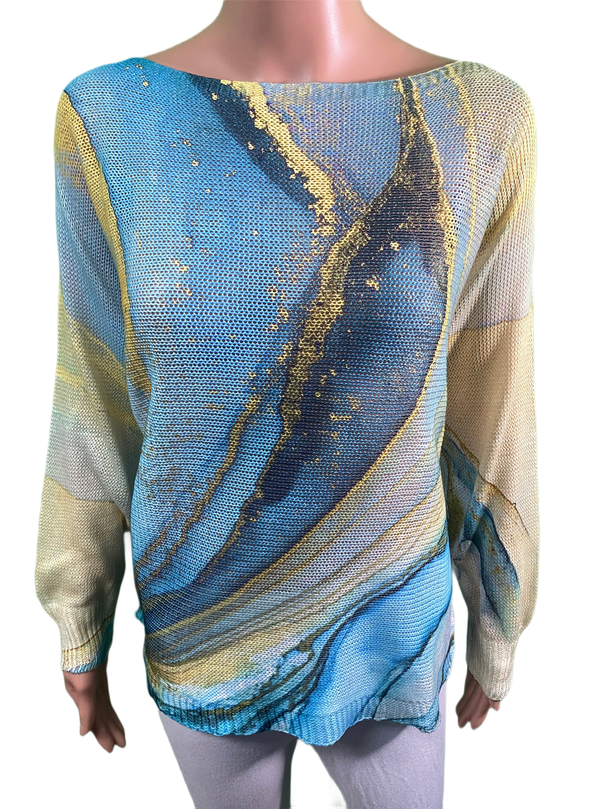 Tie-dye Printed Spring Long Sleeves - LOOWIE Top